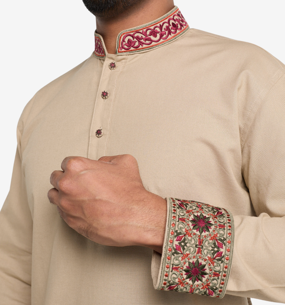 MAHAL Marrakesh Spice Embroidered Panjabi