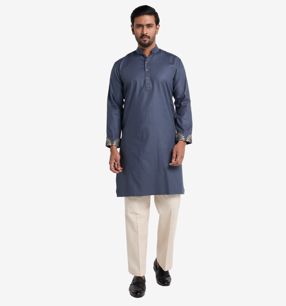 MAHAL Layl Al-Madina Embroidered Panjabi