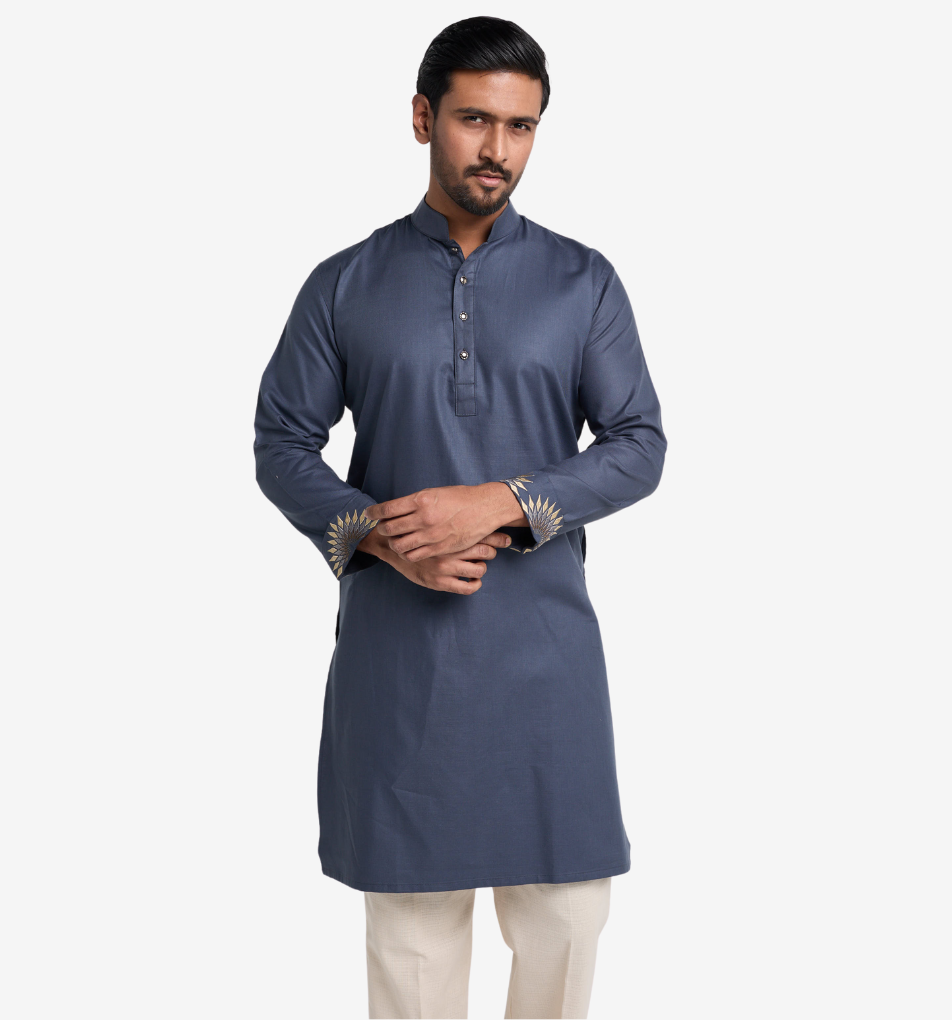 MAHAL Layl Al-Madina Embroidered Panjabi