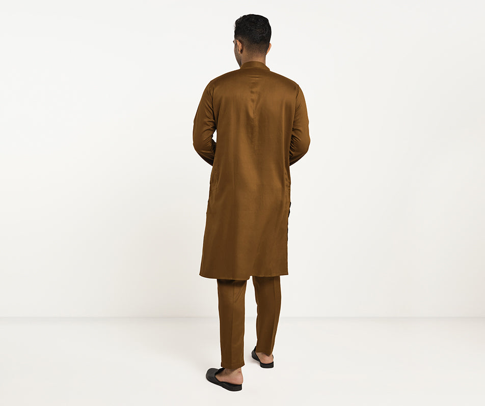 MAHAL Copper Co-ord Panjabi Set