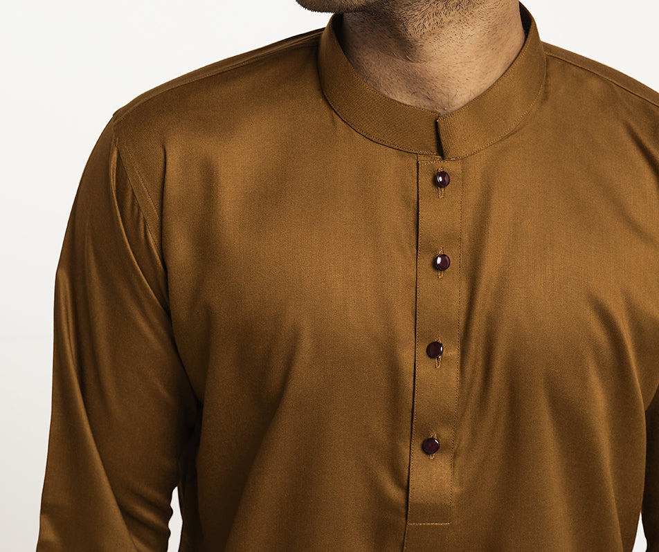 MAHAL Copper Co-ord Panjabi Set