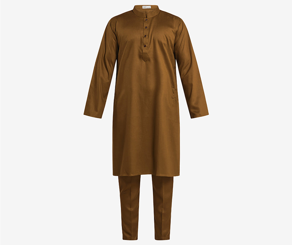 MAHAL Copper Co-ord Panjabi Set