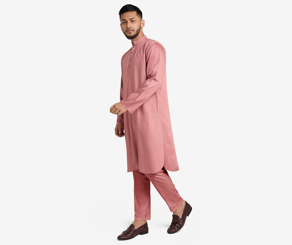 MAHAL Pink Kabli Co-Ord Set
