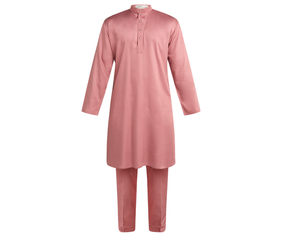 MAHAL Pink Kabli Co-Ord Set