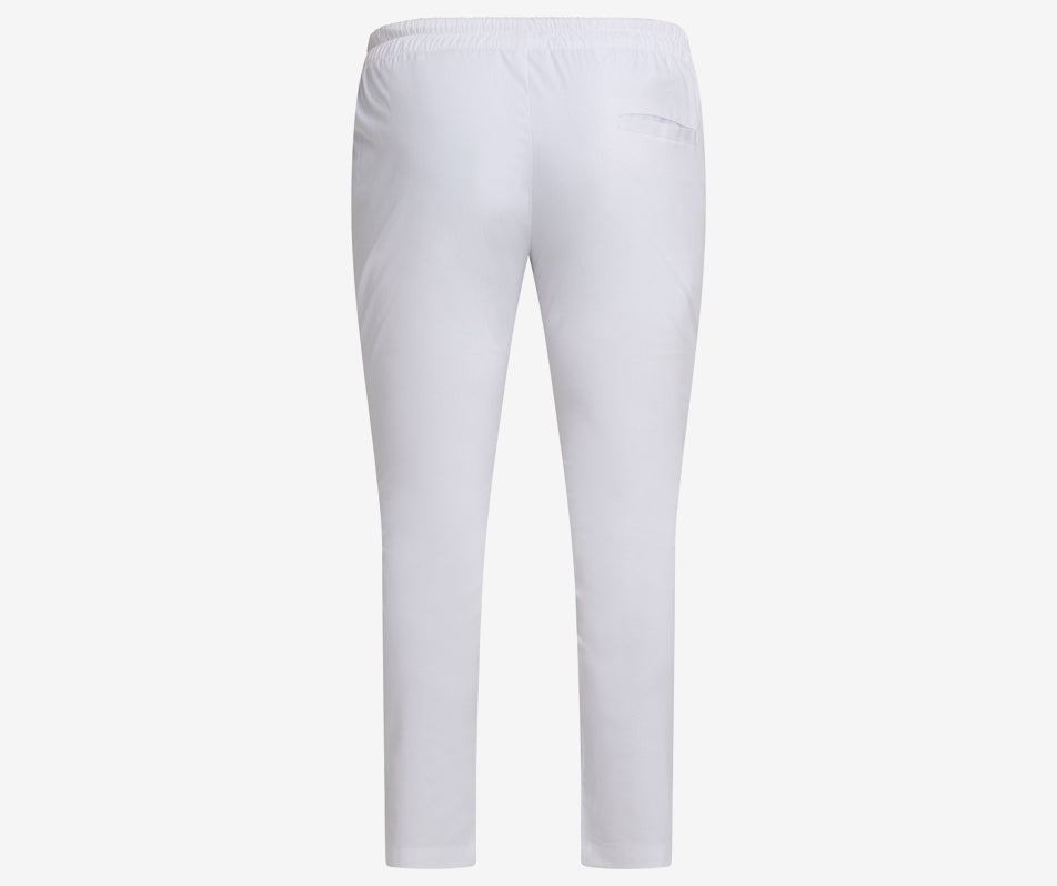 MAHAL Premium White Pajama Pant w/ Zip Pockets