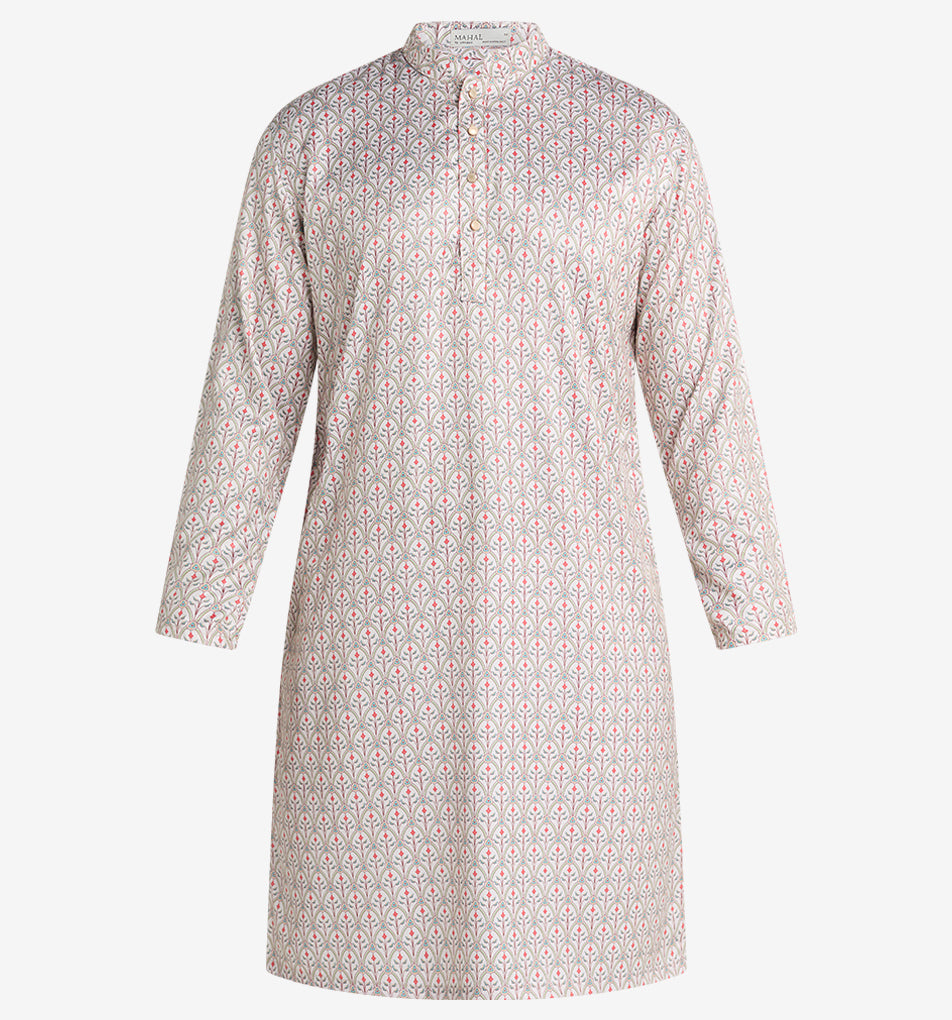 MAHAL Exclusive Saffron Mirage Panjabi (Wrinkle-Free)