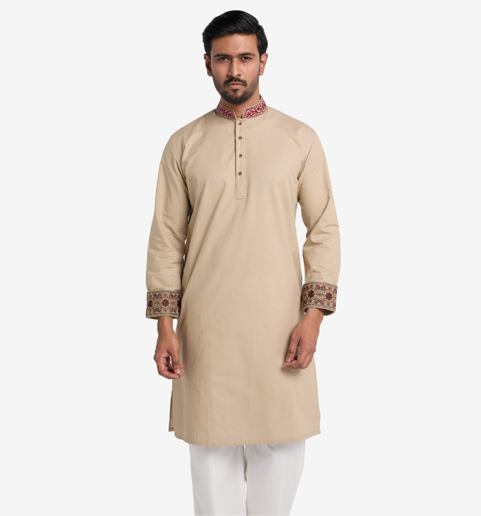 MAHAL Marrakesh Spice Embroidered Panjabi