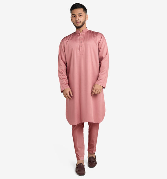 MAHAL Pink Kabli Co-Ord Set